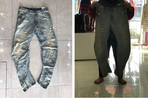 Lỡ miệng miêu tả chồng chân vòng kiềng với chủ shop, cô gái ngã ngửa khi nhận đồ về tay-3