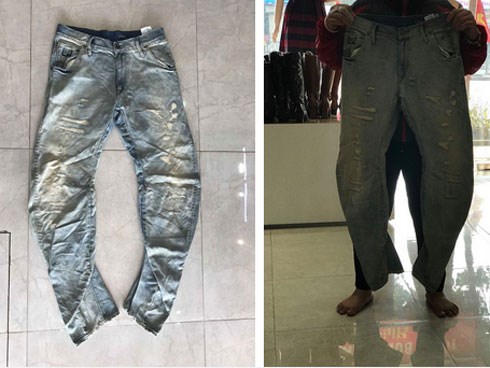 Lỡ miệng miêu tả chồng chân vòng kiềng với chủ shop, cô gái ngã ngửa khi nhận đồ về tay