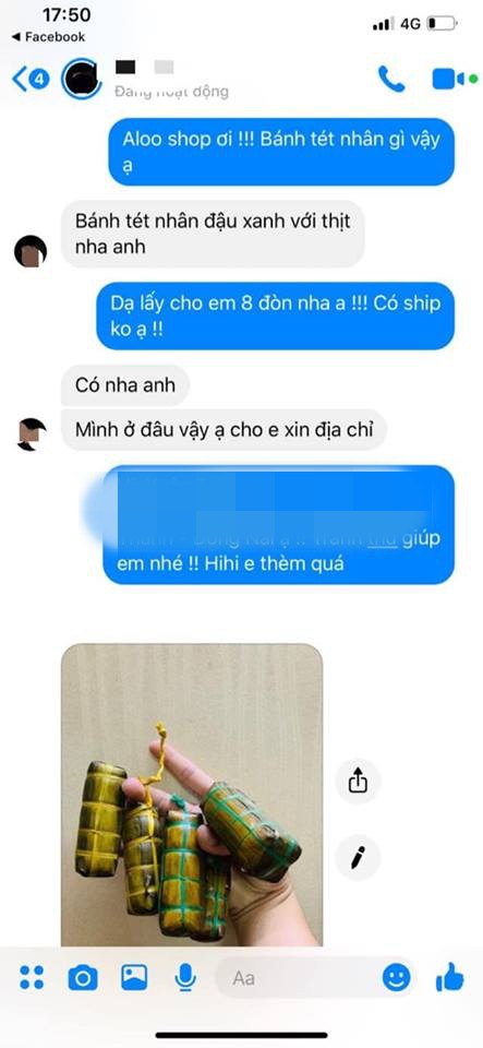 Mua bánh tét online, chàng trai phẫn nộ khi nhận về chùm bánh như móc khóa nhưng phản ứng của dân mạng mới bất ngờ-1