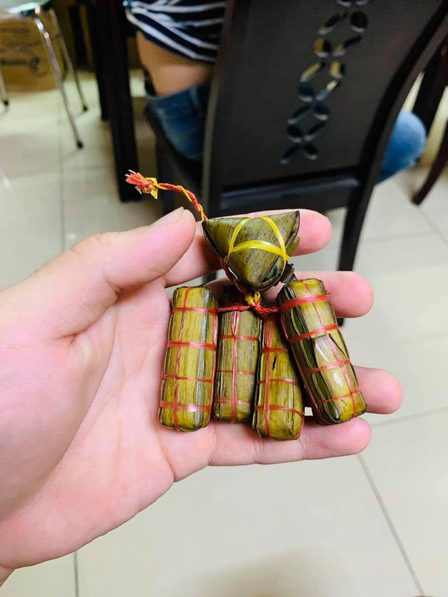 Mua bánh tét online, chàng trai phẫn nộ khi nhận về chùm bánh như móc khóa nhưng phản ứng của dân mạng mới bất ngờ-3