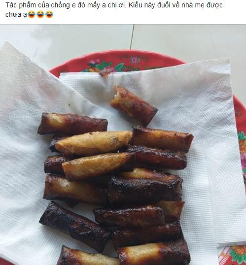 Chồng rán nem cháy đen, vợ hỏi có nên trả về nhà mẹ đẻ không và sự thật khó ngờ-1