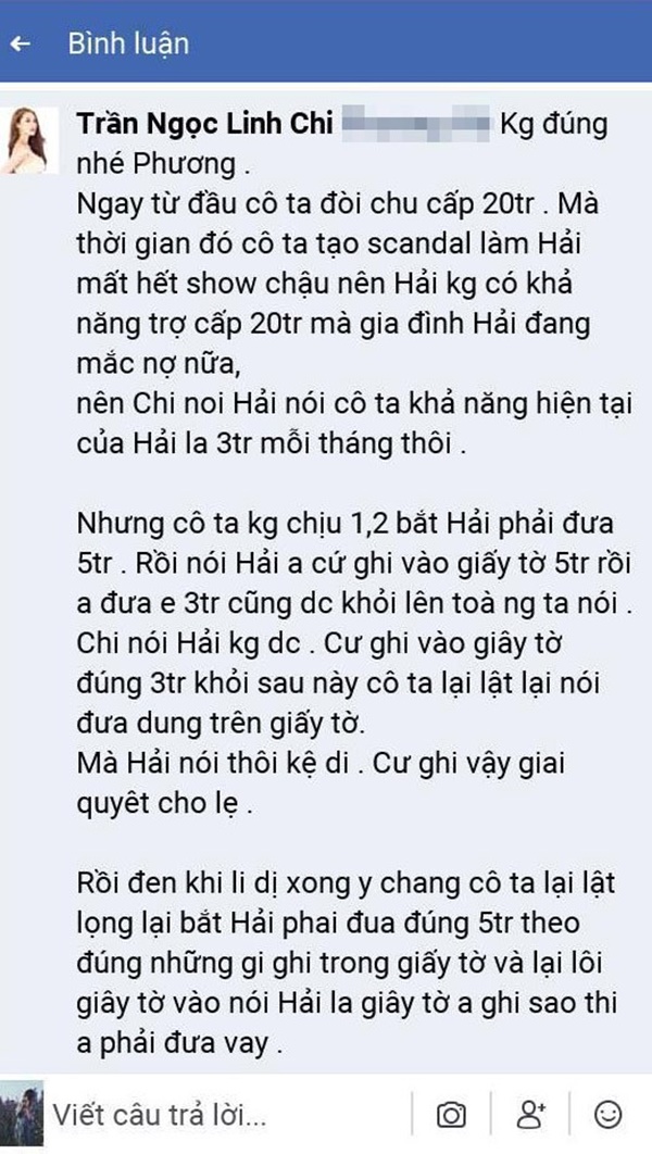 Bị Lý Phương Châu công khai không thèm tiếp chuyện, nhưng Linh Chi vẫn cố tình đáp trả thay Lâm Vinh Hải thế này-3