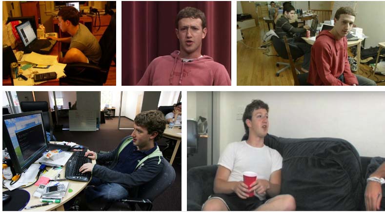 Loạt hình hiếm thời sinh viên của ông chủ Facebook được chia sẻ rầm rộ với thông điệp: Khổ trước sướng sau thế mới giàu!-1