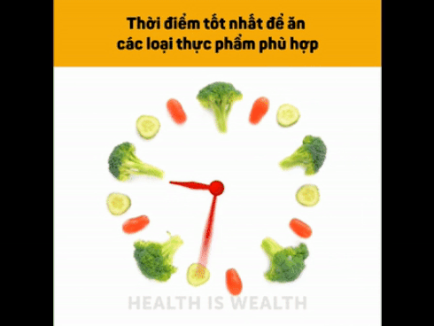 Những thời điểm phù hợp để ăn các loại thực phẩm không phải ai cũng biết