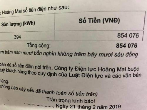 Hà Nội: Hàng trăm hộ dân phát sốt vì tiền điện tháng Tết tăng bất thường-1