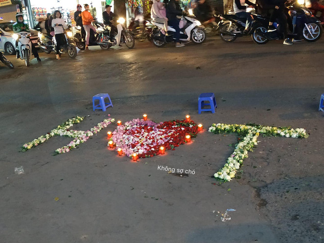 Dùng cả nến và hoa để tỏ tình nhưng bị từ chối, chàng trai kéo cô gái quát: Em nghĩ em trốn được anh á?-1