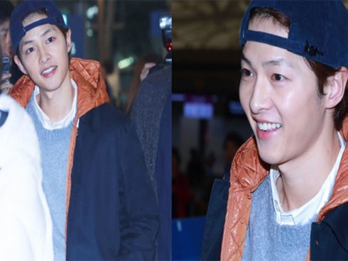 Ơn trời, cuối cùng Song Joong Ki đã chính thức lộ diện rồi!