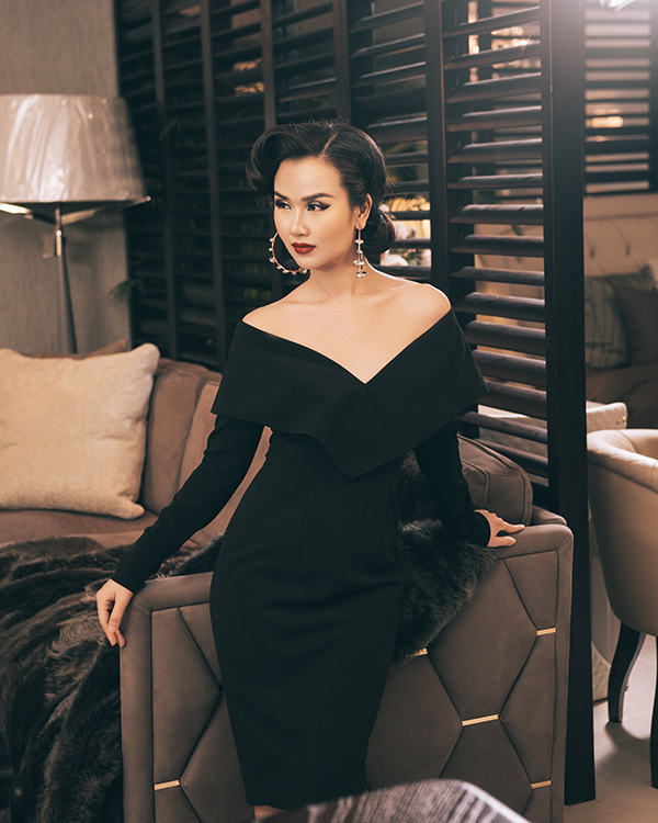 Nhan sắc cuốn hút của Võ Hạ Trâm sau khi kết hôn cùng ông xã Ấn Độ-12