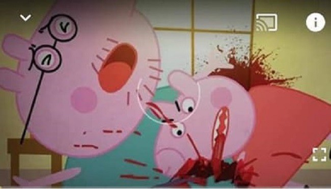 Phụ huynh bức xúc vì phim hoạt hình nổi tiếng dành cho trẻ em Peppa Pig bị biến tướng trên Youtube, chứa nội dung độc hại phản cảm-5