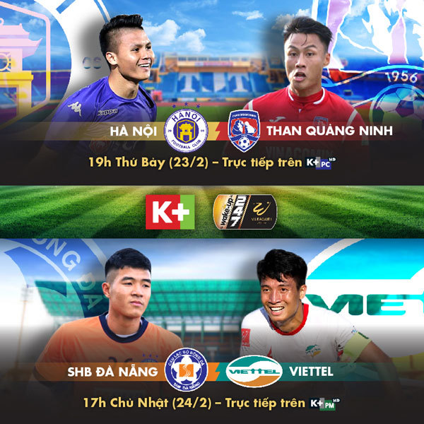 K+ công bố bản quyền phát sóng V-League 2019-1