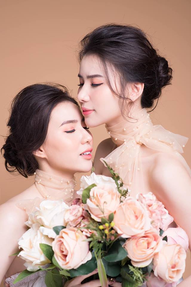 Thư Huyền - Huyền Thư tái xuất trong bộ ảnh song sinh giống nhau như hai giọt nước-10