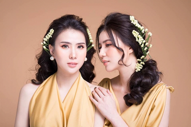 Thư Huyền - Huyền Thư tái xuất trong bộ ảnh song sinh giống nhau như hai giọt nước-11