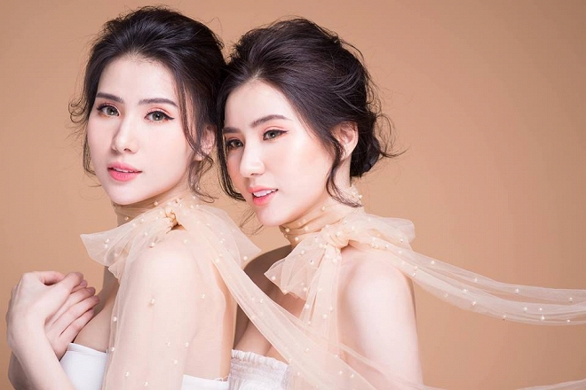 Thư Huyền - Huyền Thư tái xuất trong bộ ảnh song sinh giống nhau như hai giọt nước-6