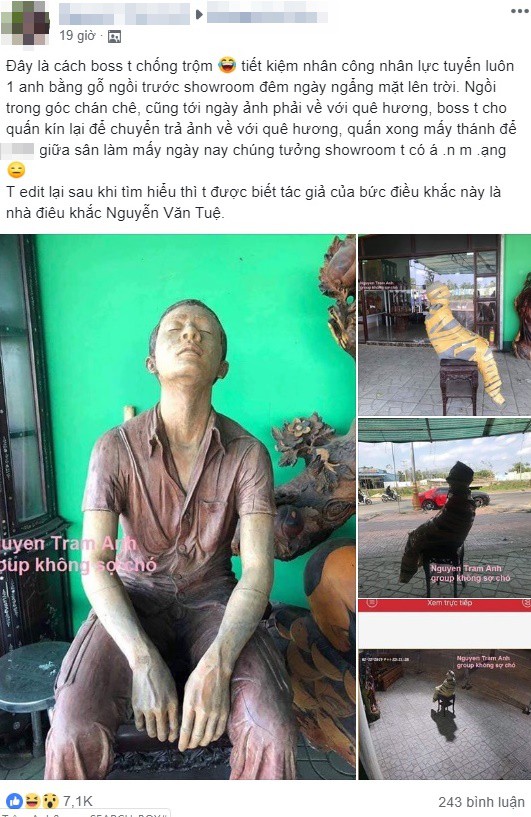 Người đàn ông ngồi trông showroom với dáng ngồi lạ, lỗ mũi của anh ta càng gây bất ngờ-1