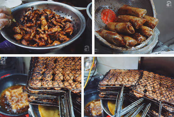 Quán bún chả nằm sâu trong ngõ nhỏ, trưa nào thực khách cũng phải xếp hàng đợi chờ mới đến lượt ăn ở phố cổ-4