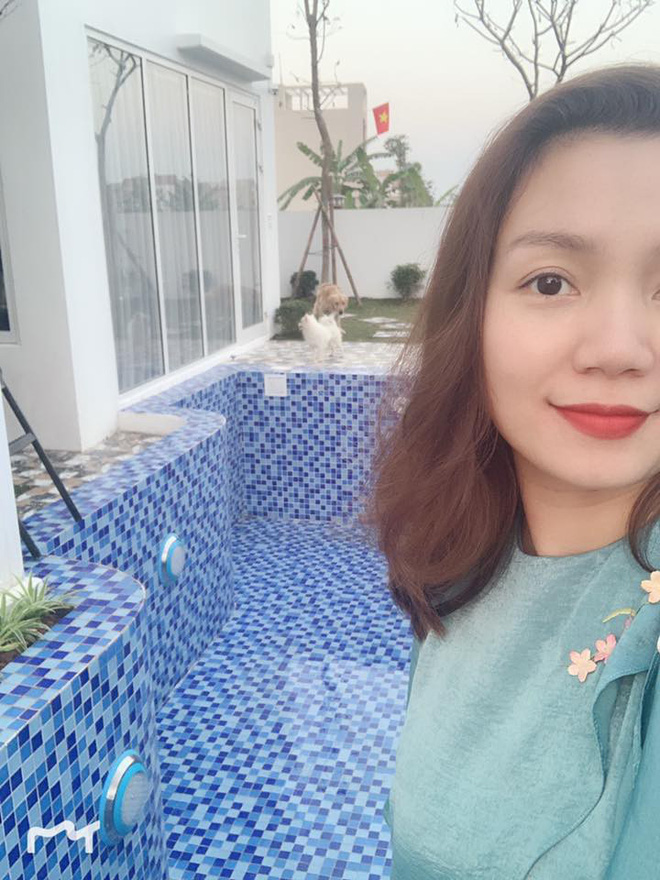 Cận cảnh căn biệt thự sang trọng, hoành tráng của Ngọc Anh và bạn trai kém tuổi-3