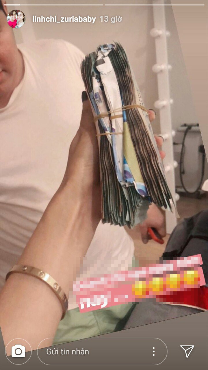 Khác biệt ứng xử giữa Lý Phương Châu và Linh Chi: Người xin lỗi vì làm liên lụy đến đoàn phim, kẻ thản nhiên lên mạng khoe tiền-3