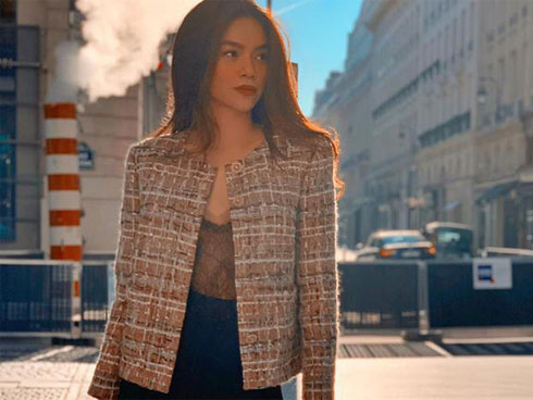 Bỏ quên nội y Hồ Ngọc Hà hóa quý cô sành điệu giữa đường phố Paris-11