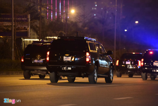 Tổng thống Trump cảm ơn Việt Nam sau khi đặt chân tới Hà Nội-32