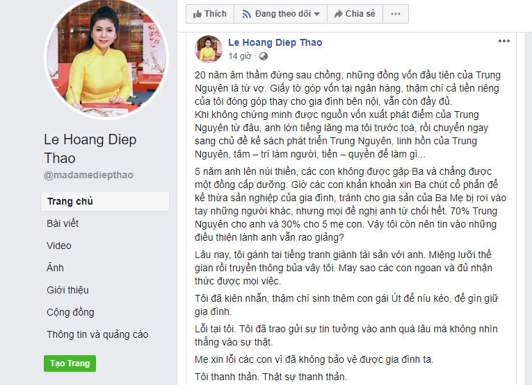 Khóc rất nhiều để thanh thản: Lê Hoàng Diệp Thảo muốn chấm dứt tranh chấp-3