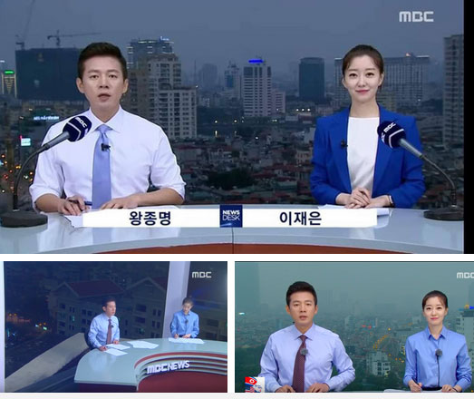 Chất như ekip Đài MBCNews Hàn Quốc chọn địa điểm dẫn bản tin thời sự tại Hà Nội-5
