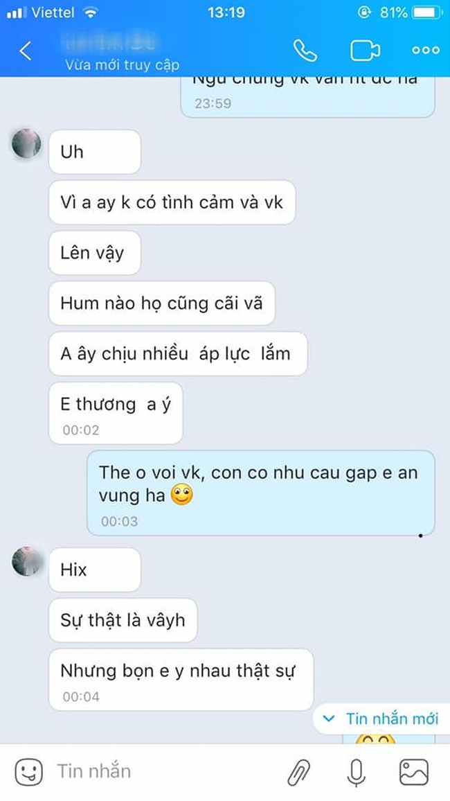 Trải lòng chuyện chăn gối với chị Thanh Tâm, tiểu tam không ngờ người mình trút bầu tâm sự lại là vợ nhân tình-2