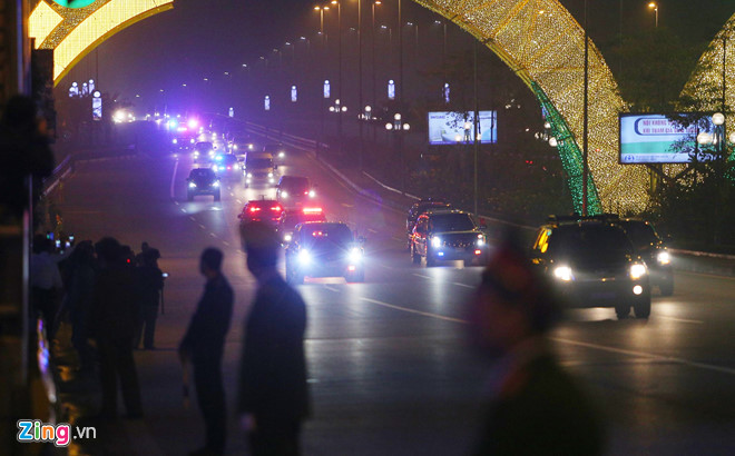 Tổng thống Trump cảm ơn Việt Nam sau khi đặt chân tới Hà Nội-8