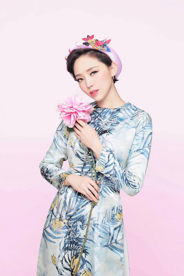 Ai bảo tóc ngắn là không thể mặc áo dài thậm chí còn đẹp ngất ngây, cứ nhìn HHen Niê, Tóc Tiên thì biết!-7