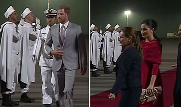 Khoảnh khắc Meghan ngượng chín mặt khi bị chồng bỏ rơi tại sân bay được người dùng mạng chia sẻ rần rần-2