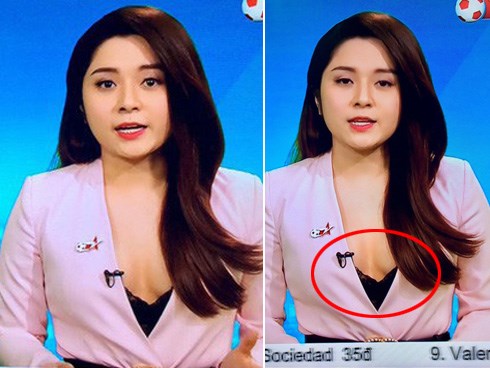 BTV truyền hình Việt gây sốc với trang phục quá gợi cảm khi dẫn chương trình