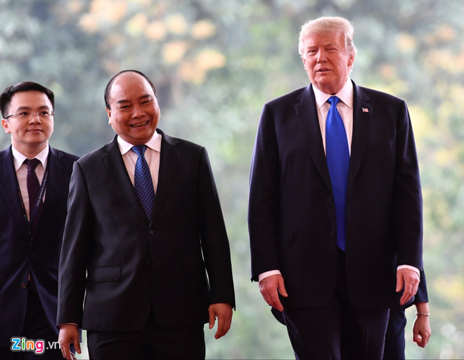 Thủ tướng Nguyễn Xuân Phúc hội kiến Tổng thống Trump-12