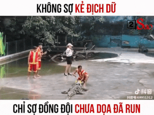 Cười rung rốn: Không sợ địch mạnh, chỉ sợ đồng đội chưa dọa đã run
