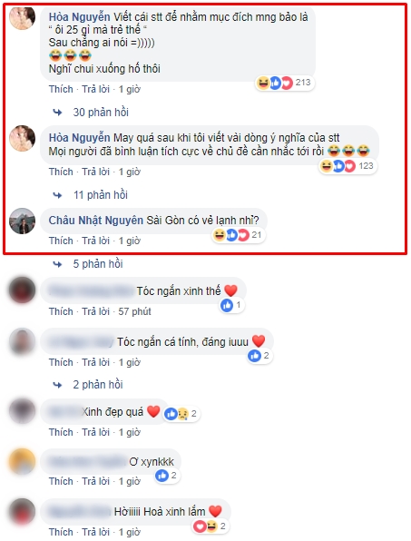 Hòa Minzy tiếp tục xuống tóc sau 1 tuần cắt ngắn nhưng phản ứng của fan khiến cô chỉ muốn chui xuống hố-4