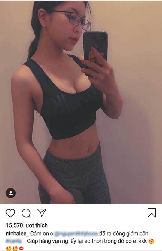 Bạn gái Quang Hải tiếp tục bị ném đá vì pr thuốc giảm cân-1