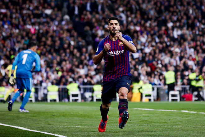 Suarez tỏa sáng, Barca đè bẹp Real Madrid 3-0 ngay tại Bernabeu-1