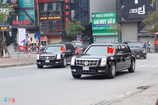 Tổng thống Trump lên Air Force One rời Nội Bài-13