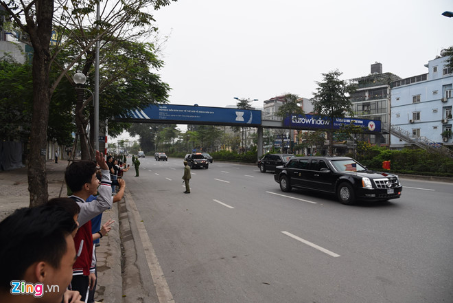 Tổng thống Trump lên Air Force One rời Nội Bài-11
