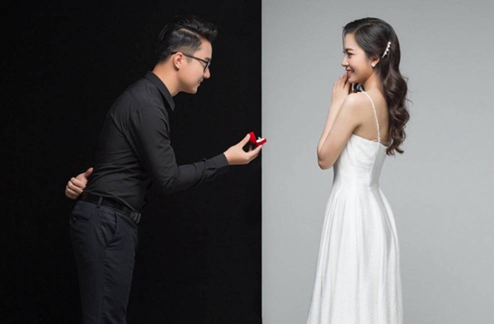 MC Cà phê sáng Dương Sơn Lâm tung ảnh cưới ngọt ngào với vợ 9X-4