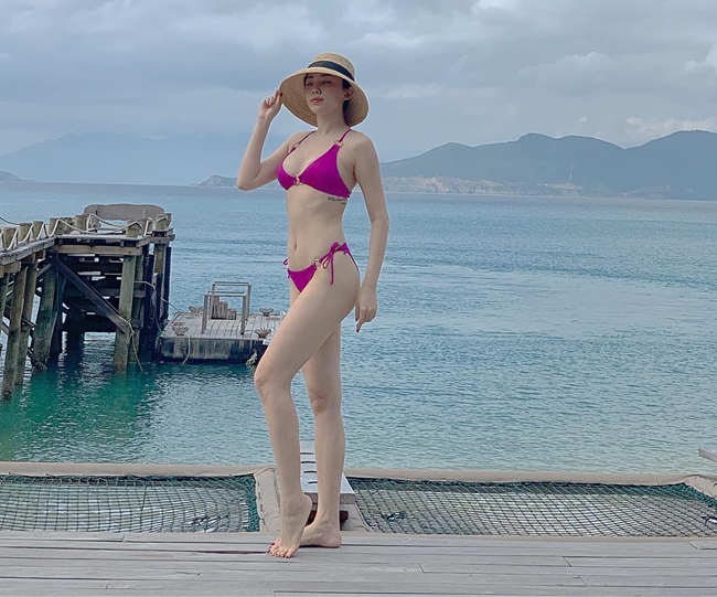 Chưa tới hè, loạt mỹ nữ Việt đã diện bikini khoe đường cong hút mắt-2