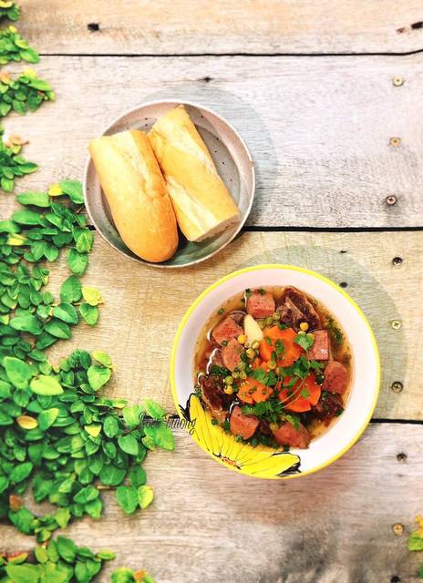 Cuối tuần làm nồi bò hầm chia phần cấp đông, trong tuần tha hồ rảnh rỗi-6