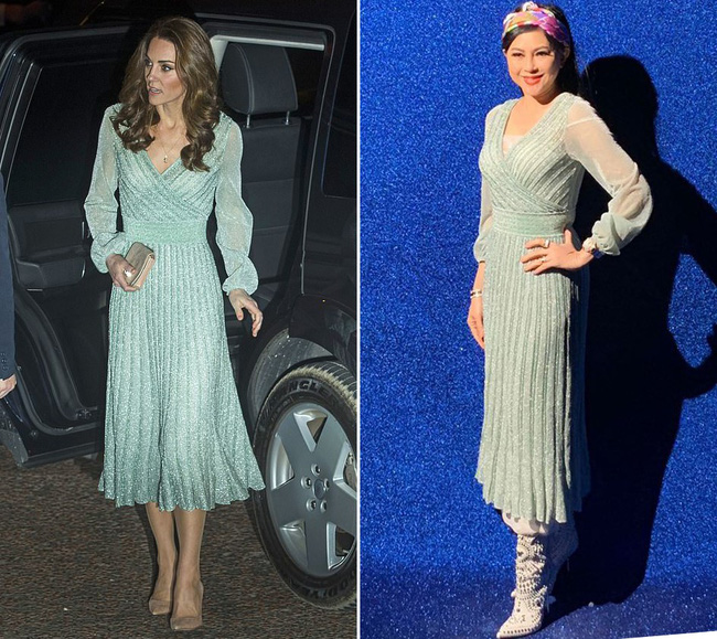 Diện toàn đồ xa xỉ, doanh nhân Thủy Tiên đụng hàng ngay với công nương Kate Middleton mà độ chất” chẳng hề kém cạnh-6