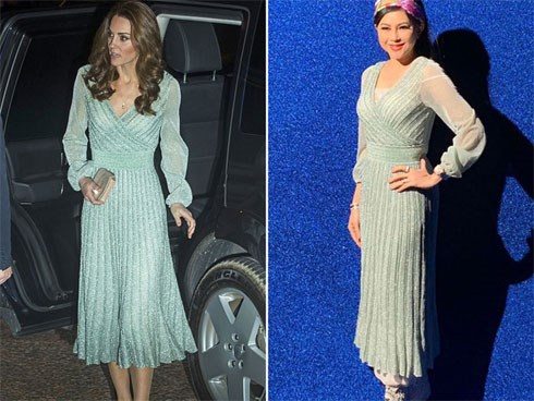 Diện toàn đồ xa xỉ, doanh nhân Thủy Tiên đụng hàng ngay với công nương Kate Middleton mà độ “chất” chẳng hề kém cạnh