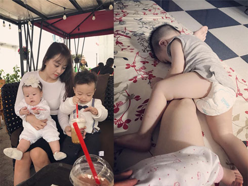 Hậu trường thú vị của loạt ảnh mẹ thiếp ngủ, chị biến người em thành không gian sáng tác nghệ thuật được nhiều người đồng cảm-6