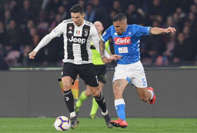 Napoli 1-2 Juventus: Ronaldo khiến thủ môn đối phương nhận thẻ đỏ-2