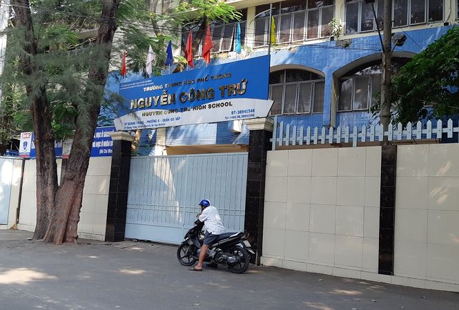 Thi nấu ăn trong trường, hai học sinh Sài Gòn bị thương do nổ bình gas-1