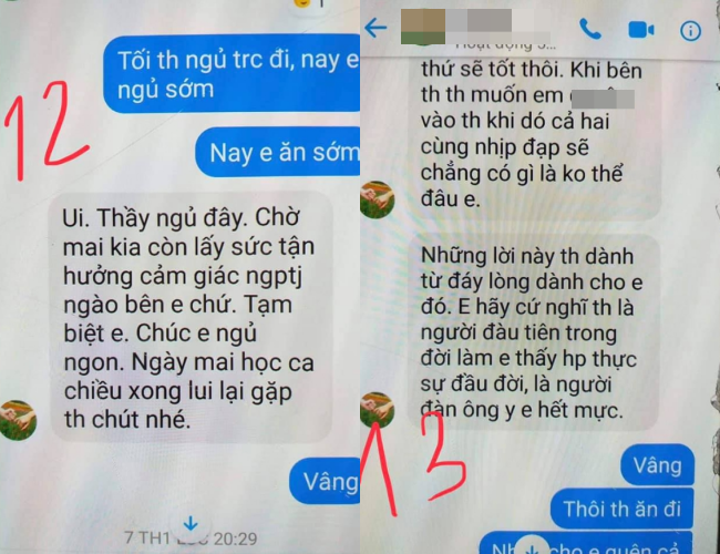 Xôn xao clip ghi lại cuộc gọi nghi của thầy giáo trường chuyên bị tố gạ tình nữ sinh: Nếu ai hỏi thì trả lời là bạn của thầy lấy máy trêu-1