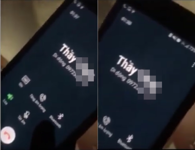 Xôn xao clip ghi lại cuộc gọi nghi của thầy giáo trường chuyên bị tố gạ tình nữ sinh: Nếu ai hỏi thì trả lời là bạn của thầy lấy máy trêu-2