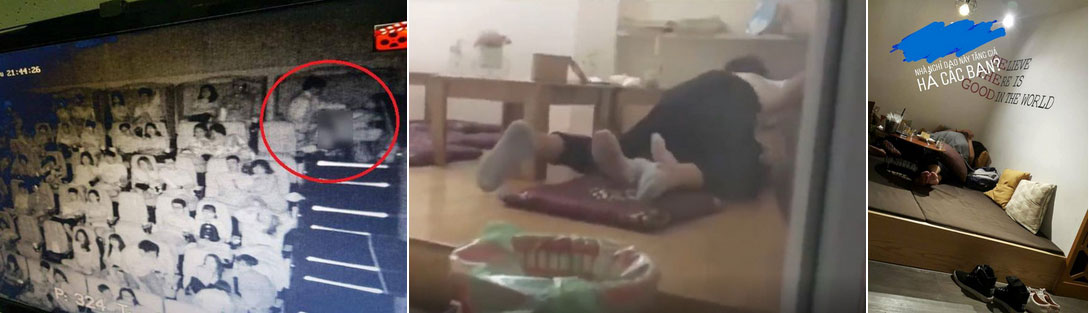 Đôi trai gái thản nhiên thân mật ở khu di tích lịch sử giữa ban ngày?-3