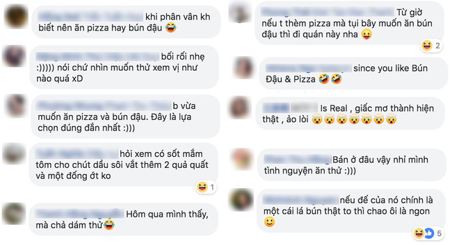 Pizza bún đậu mắm tôm: sự kết hợp khiến cộng đồng mạng nghe thôi đã muốn chao đảo-3