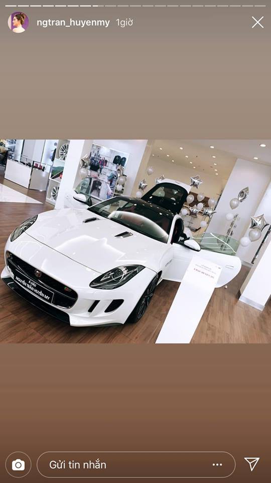 Á hậu Huyền My chơi lớn, mua xe hơn 6 tỷ mừng năm tuổi-5